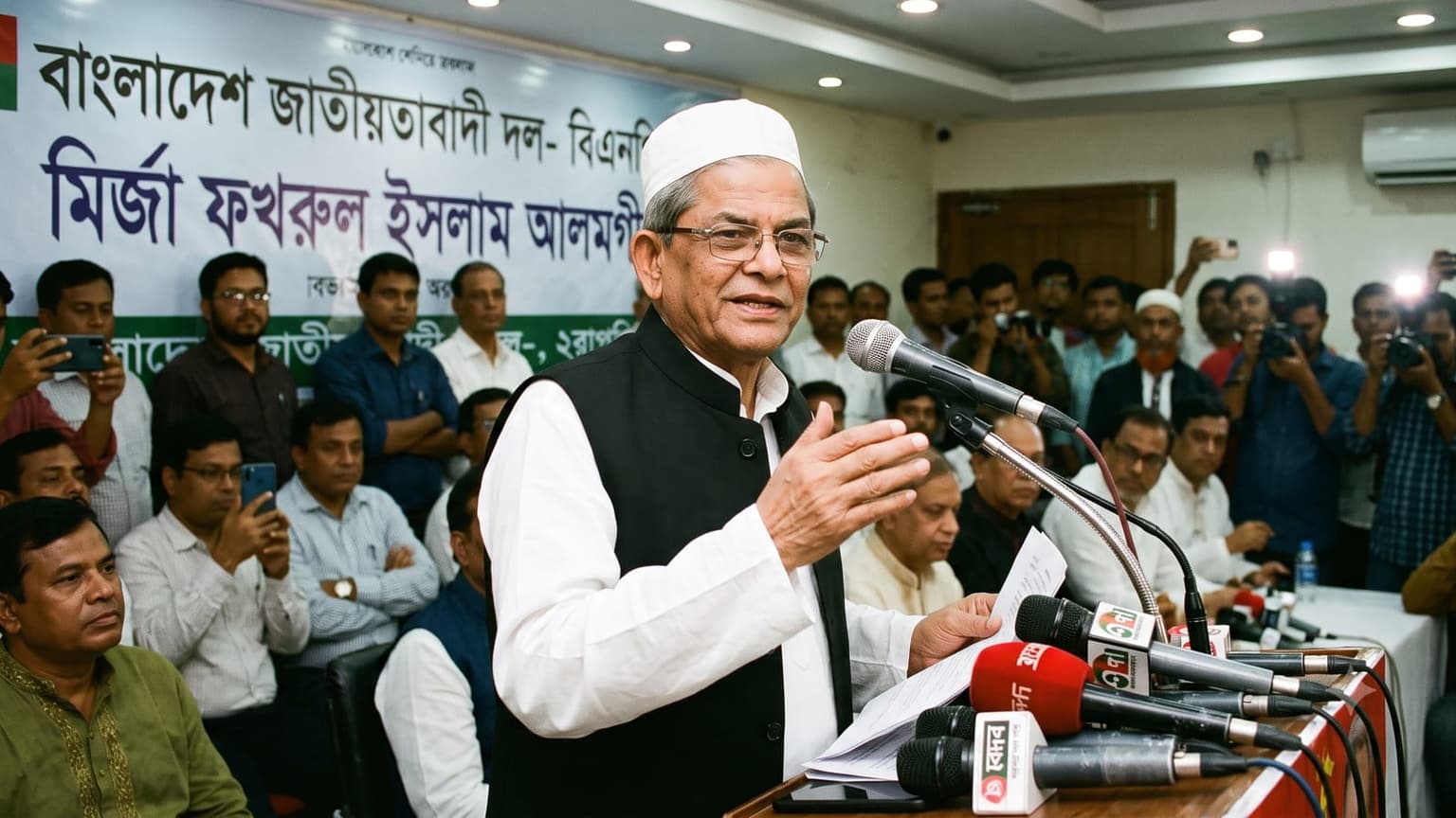 রাষ্ট্রপতি পদে মির্জা ফখরুলের নাম চূড়ান্ত