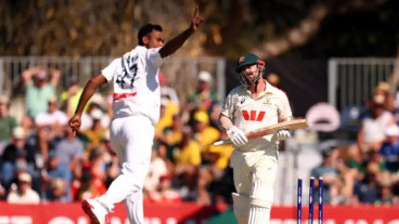 Bangladesh Bowled Out for 64 as Australia Reaches 50-3 Before Tea