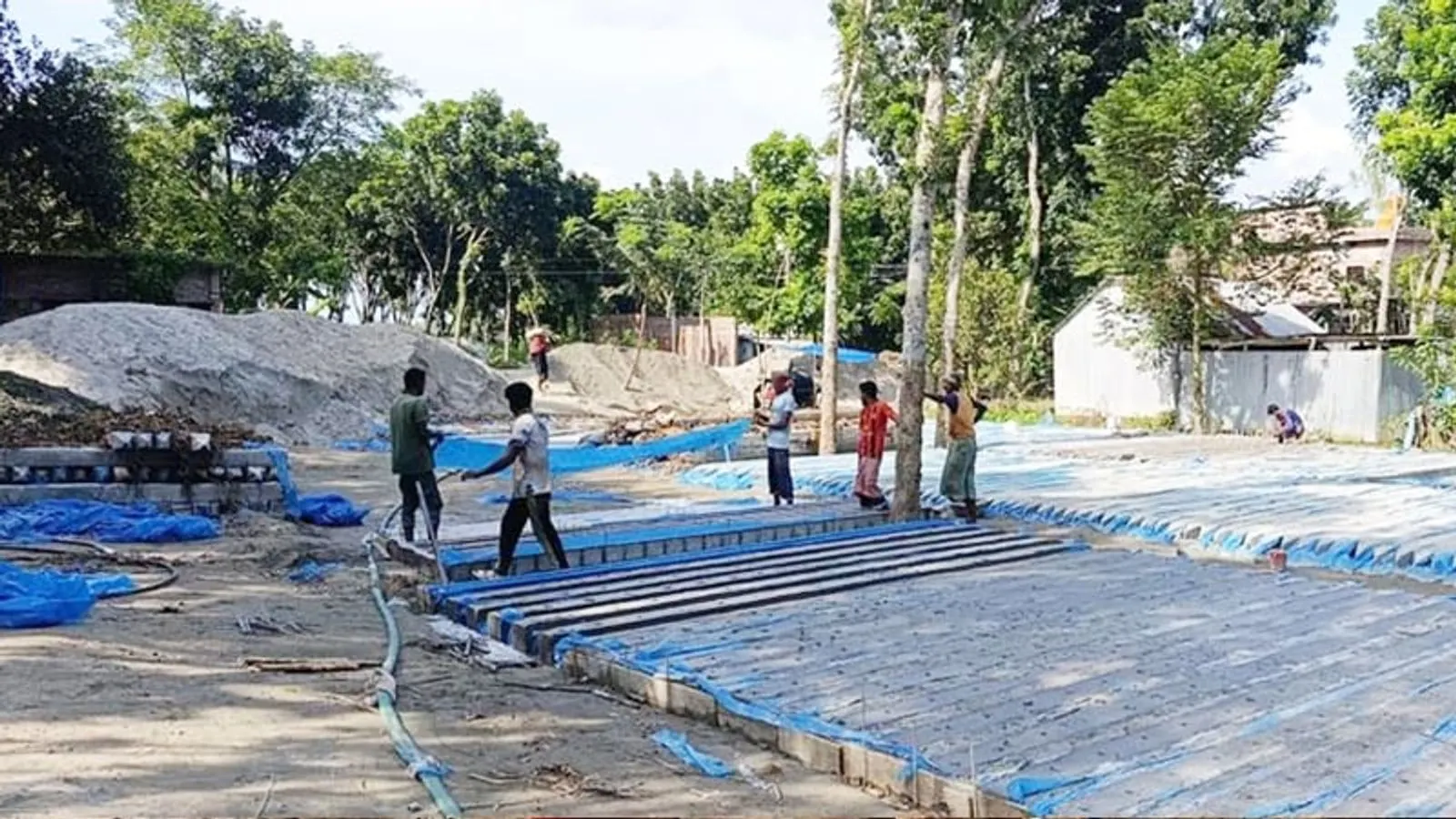 Gas Exploration and Deep Well Drilling Project Begins in Pabna's Sujanagar
