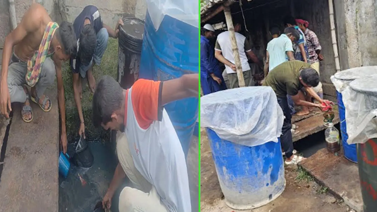 Diesel Spills Into Drain After Pipe Ruptures in Rajshahi