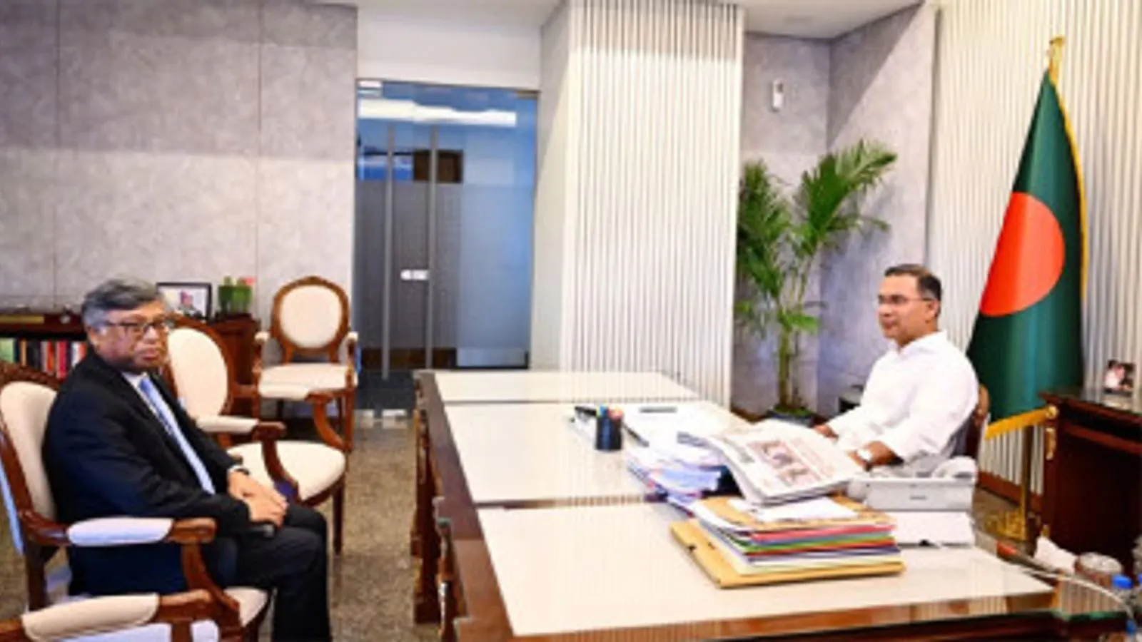 Prime Minister Tarique Rahman Bids Farewell to SAARC Secretary-General
