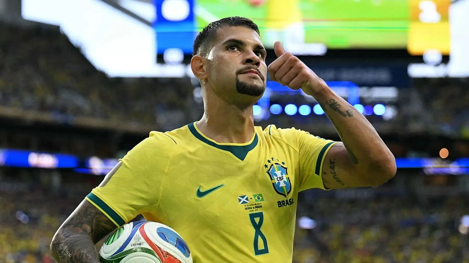 Arsenal sign Bruno Guimarães from Newcastle United for £75m