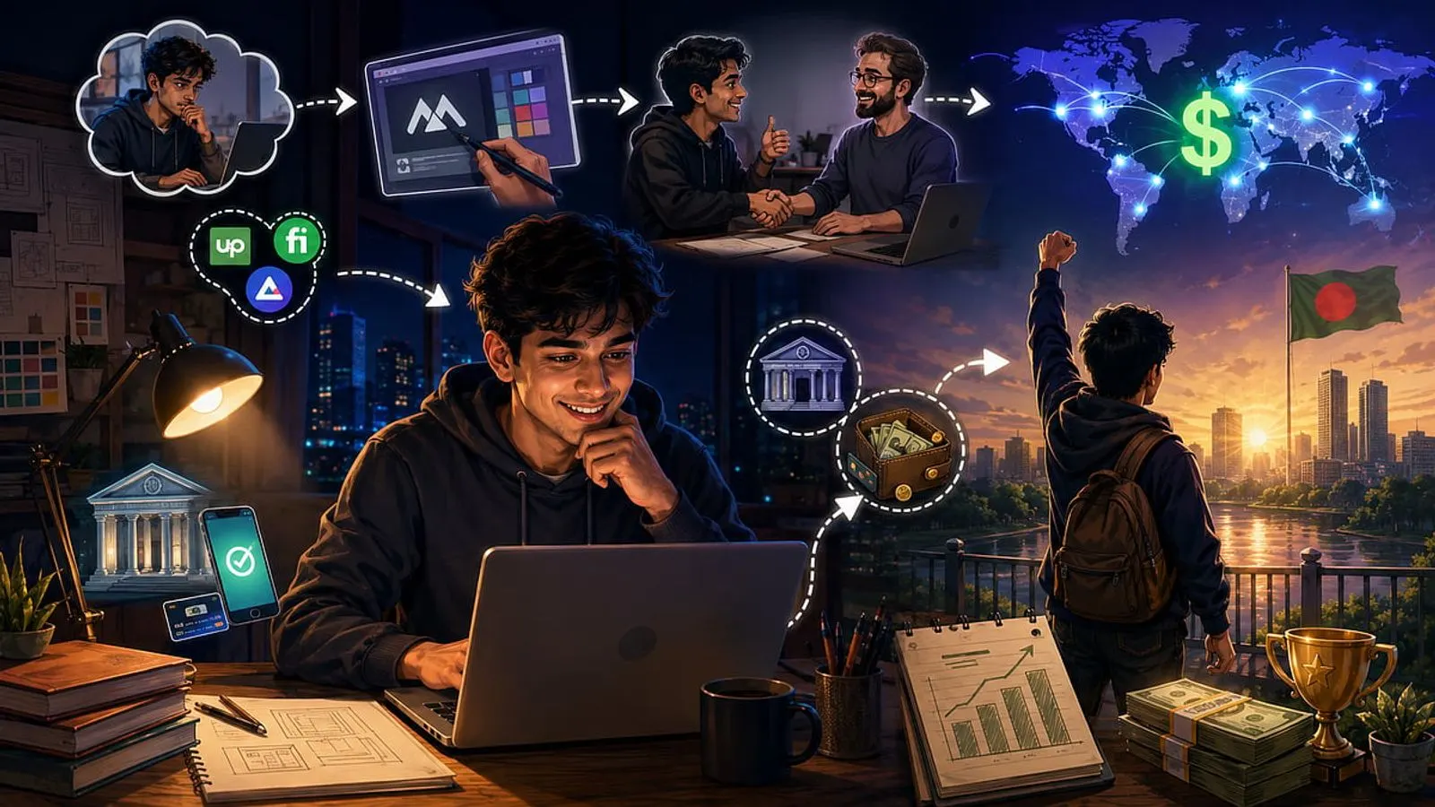 Bangladesh Launches Nationwide Freelancing Training for Educated Youth