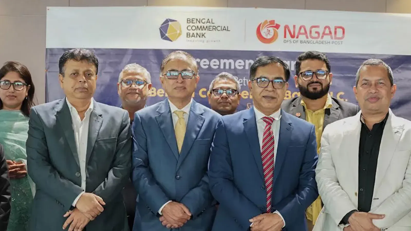 Nagad and Bengal Commercial Bank Sign Strategic Partnership in Dhaka