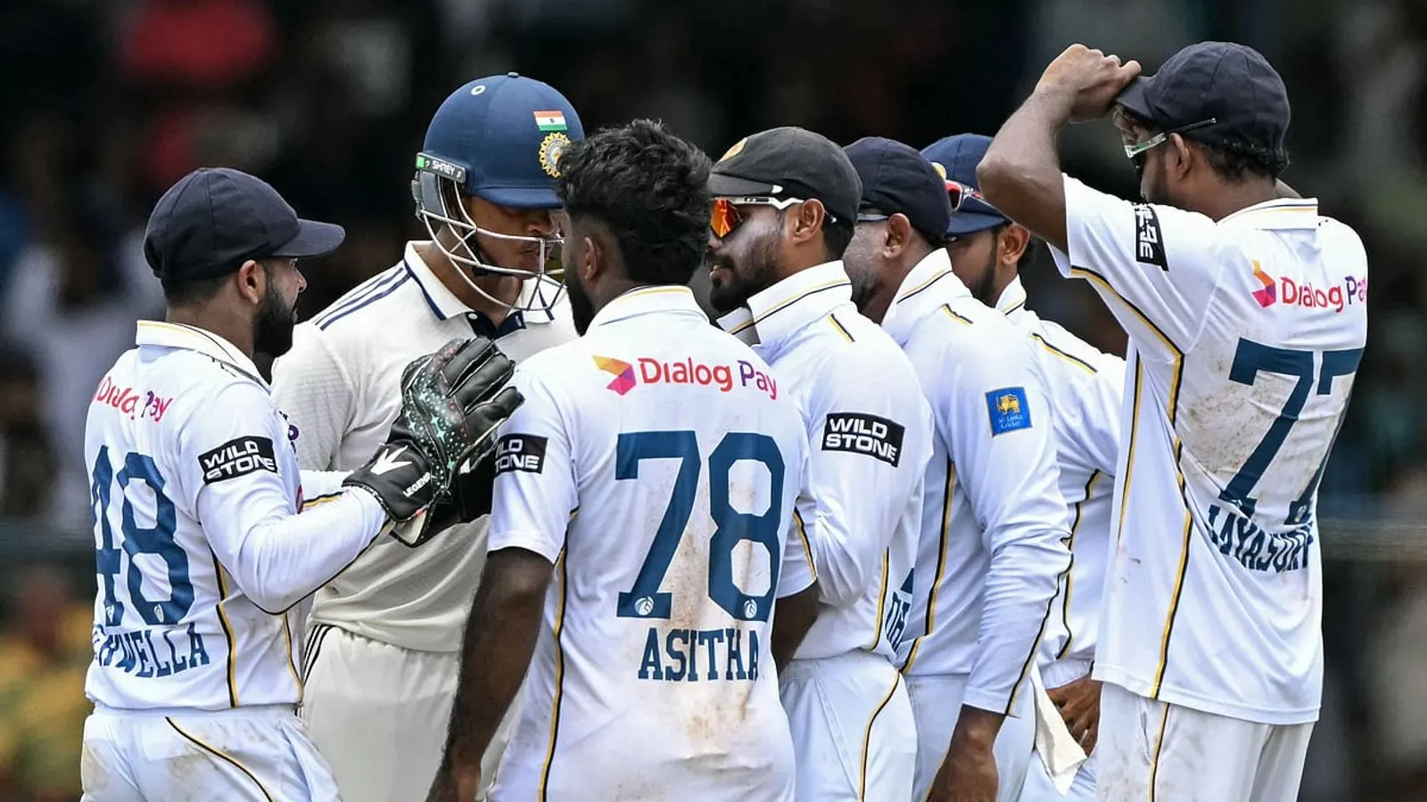 ICC Fines Jaiswal and Fernando After Colombo Test Physical Clash