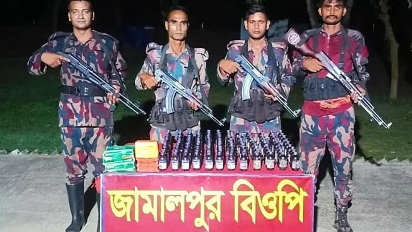 BGB Seizes Indian Liquor and Drugs Worth 12.5 Lakh Taka in Kushtia