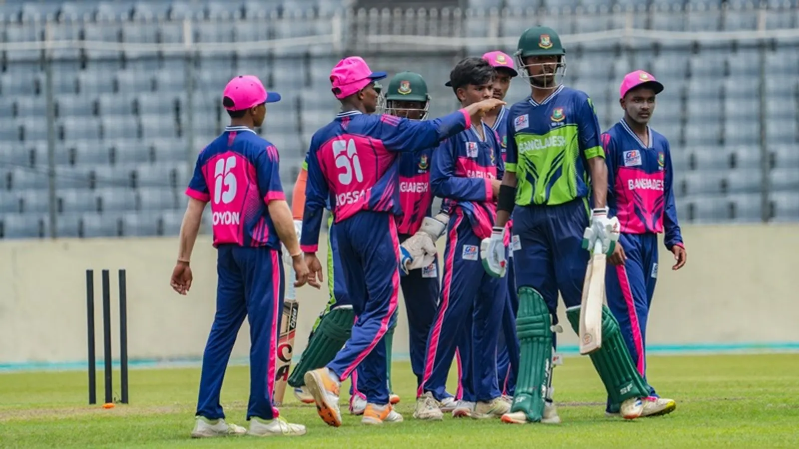 Bangladesh U19 Crushes U17 by 246 Runs in Game Development Trophy