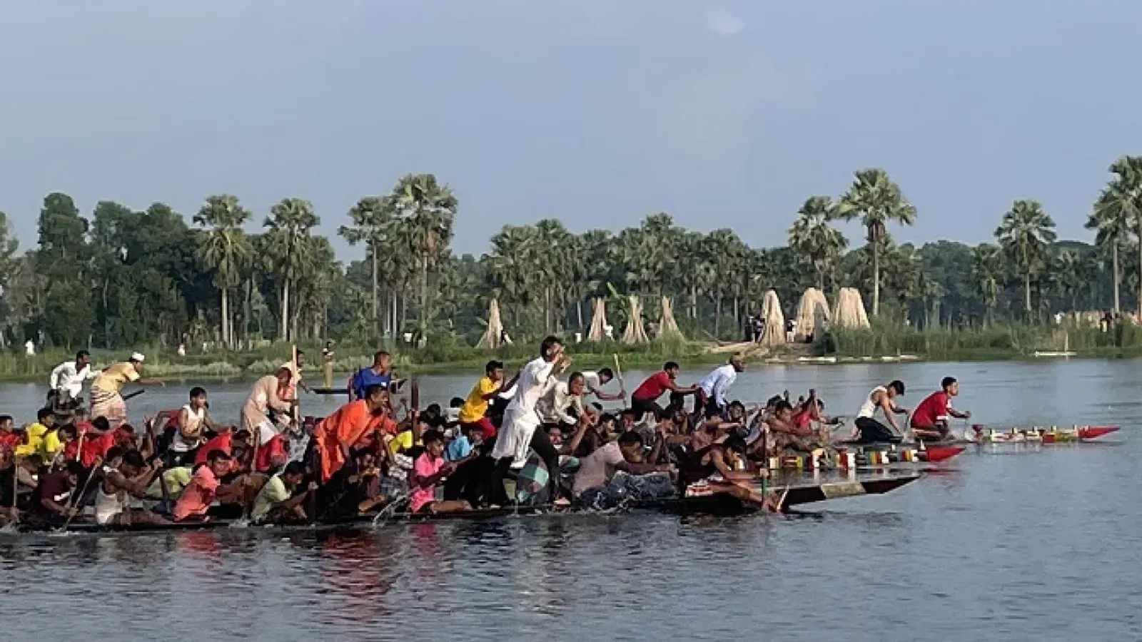 Traditional Boat Race and Rural Fair Held in Saltha Upazila