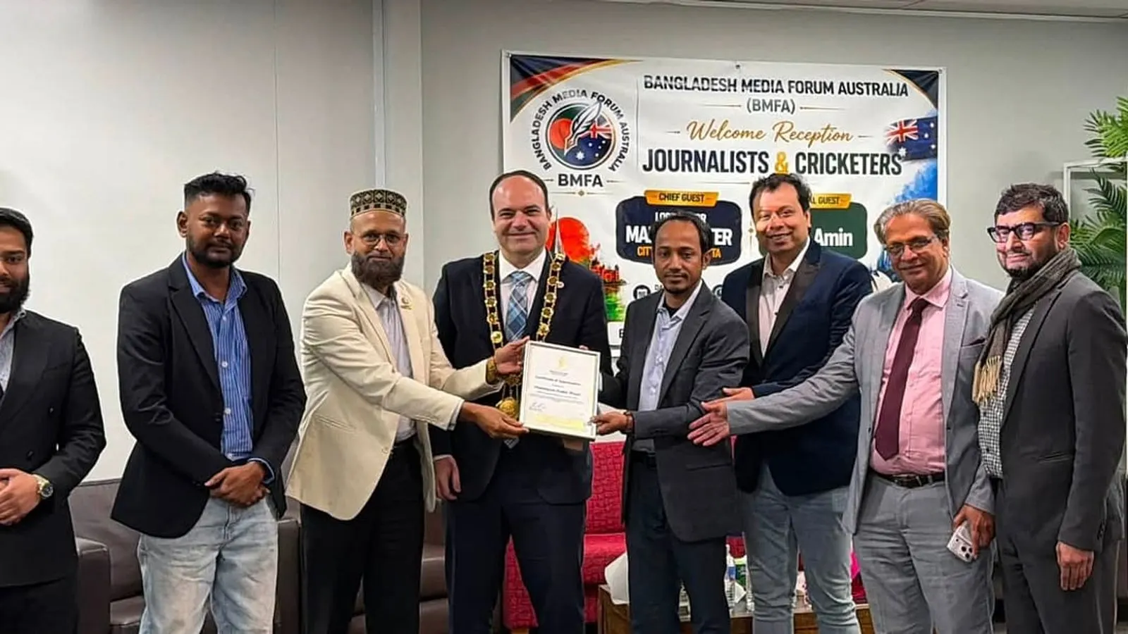 Bangladesh Media Forum Australia Honours 14 Visiting Journalists in Sydney