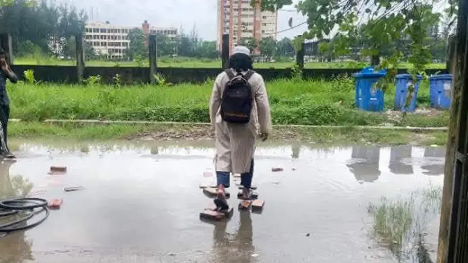 Noakhali Science and Technology University Struggles With Waterlogging