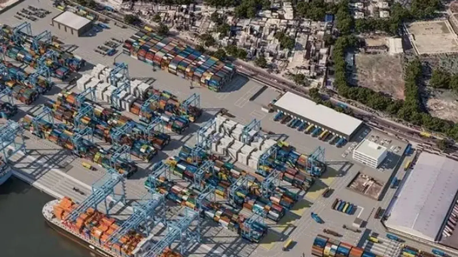 Laldia Container Terminal Foundation Stone Set in Chattogram