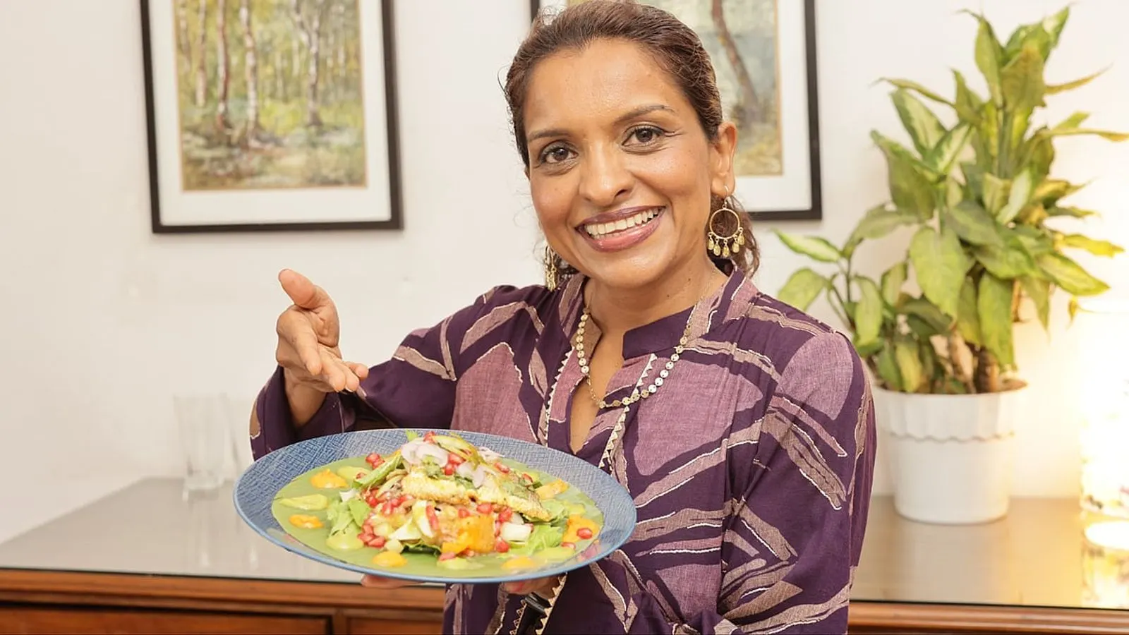 Sabina Khan reaches MasterChef UK semi-finals and returns to country