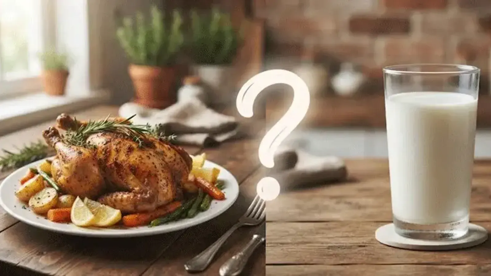 Scientific Analysis Debunks Myth About Eating Chicken and Drinking Milk