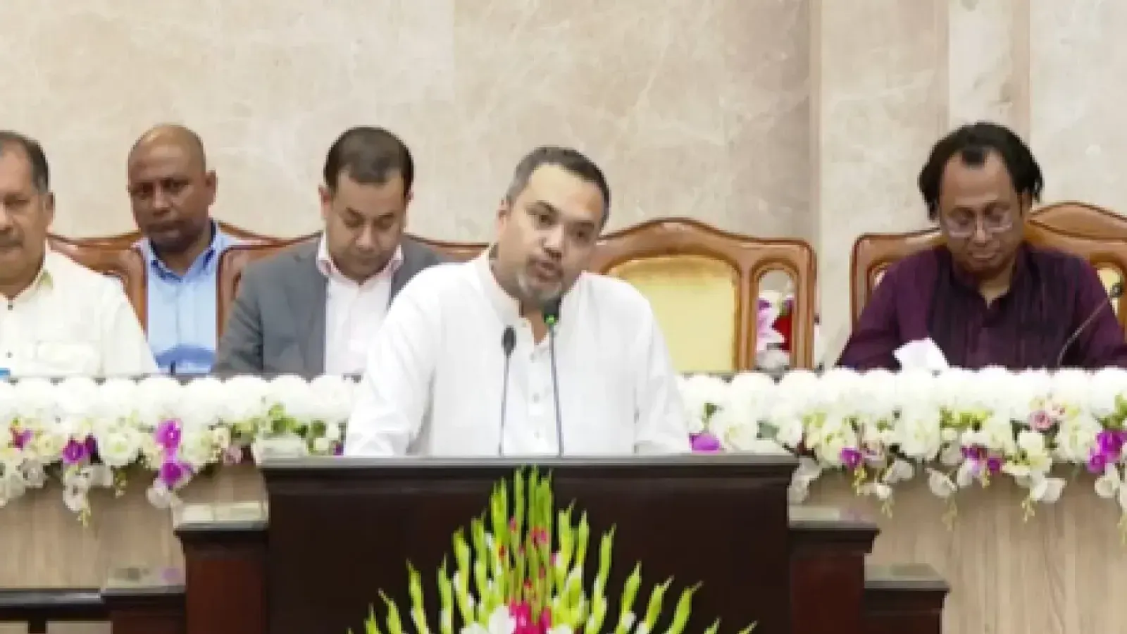 PMO Holds Press Briefing to Mark Government's 180 Days in Office