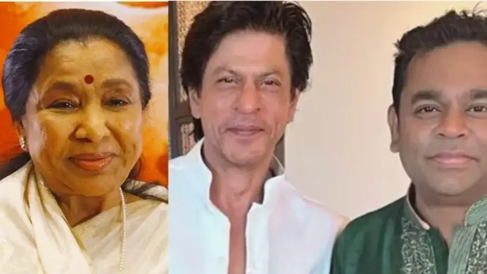 AR Rahman and Shah Rukh Khan to Honour Asha Bhosle in Special Tribute