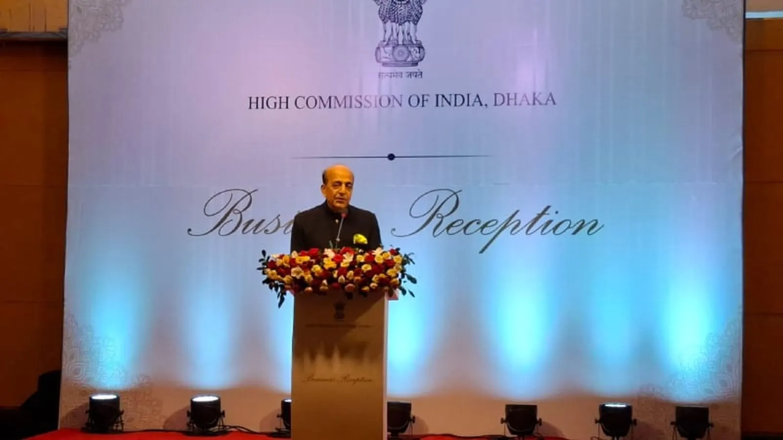 Indian High Commissioner Dinesh Trivedi Hosts Dhaka Reception