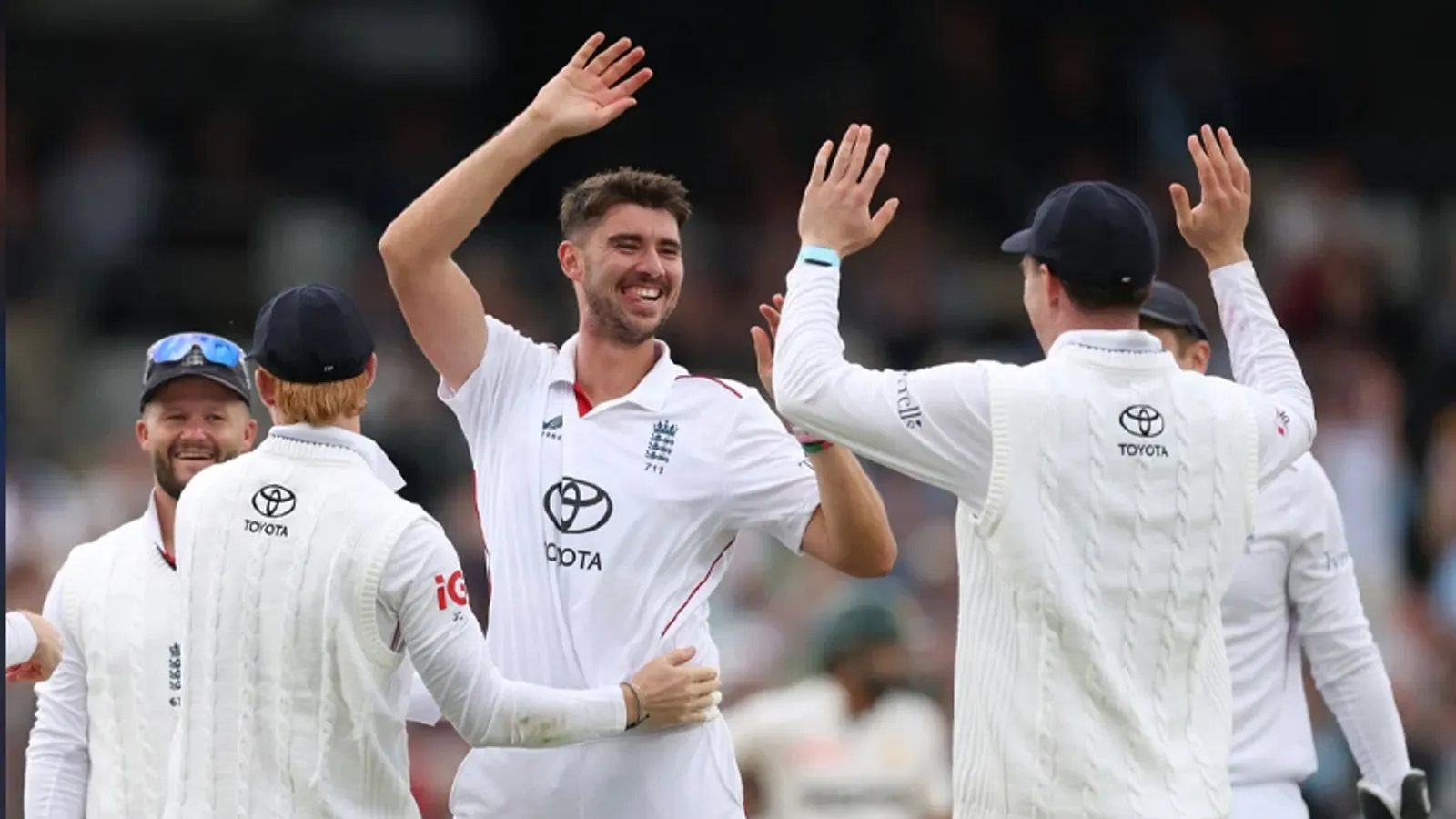 England Pacers Robinson and Tongue Take Five Wickets Each