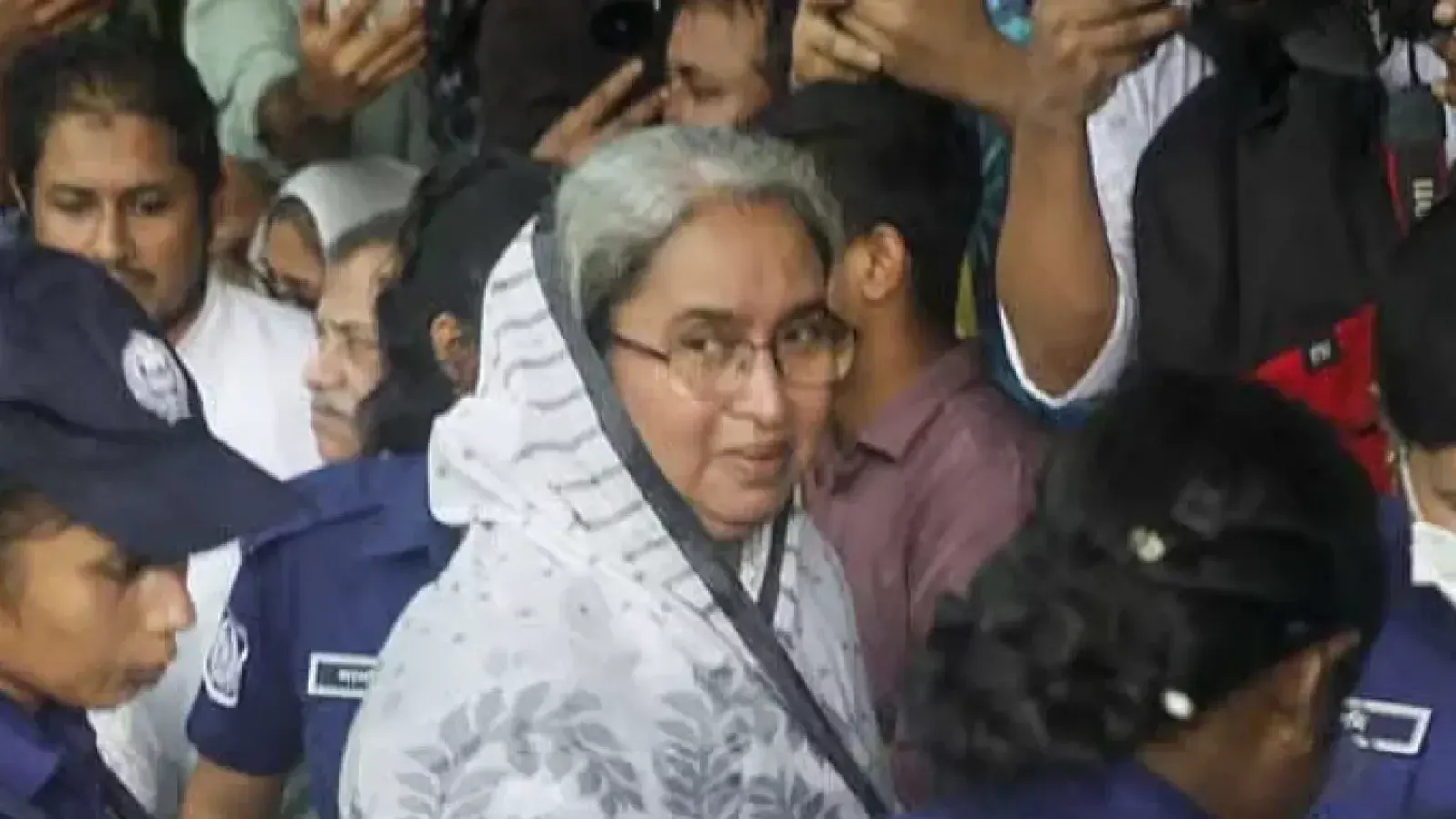 Former Minister Dipu Moni Attends Husband Tawfiq Nawaz's Funeral on Parole