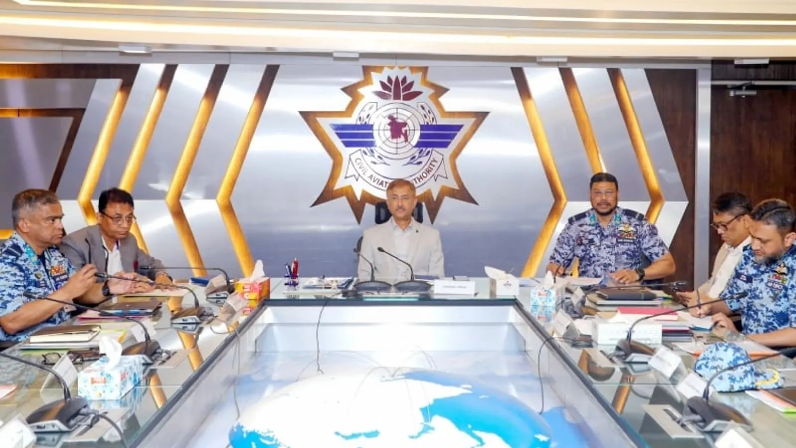 CATRAC Holds Security Risk Meeting at CAAB Headquarters in Dhaka