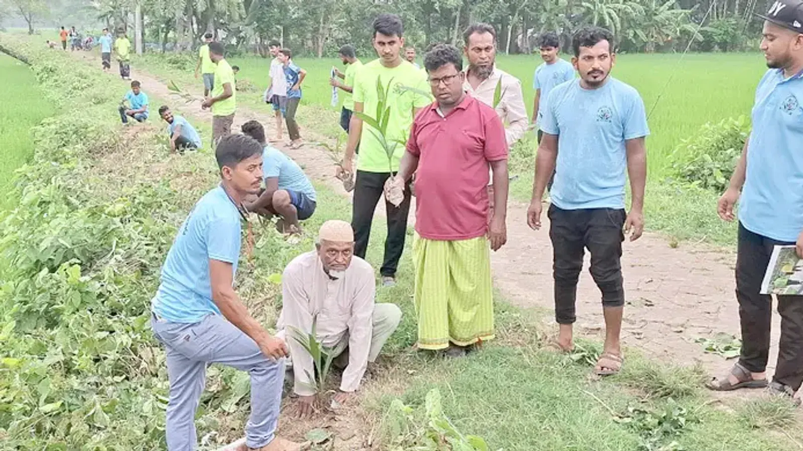 Tree Plantation Campaign Held in Jhenaidah to Protect Environment
