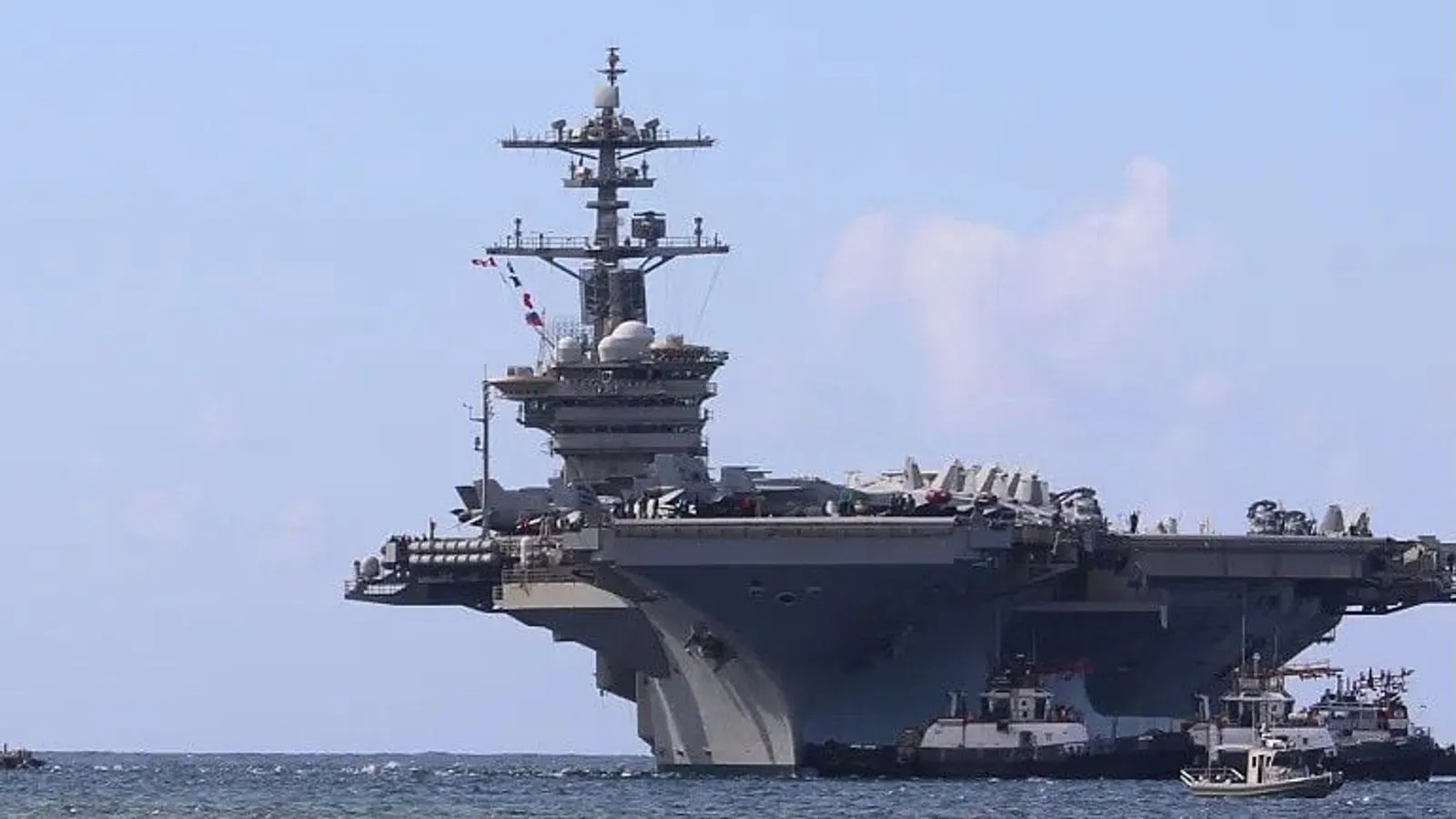 US Aircraft Carrier USS Abraham Lincoln Departs Middle East After Nine Months