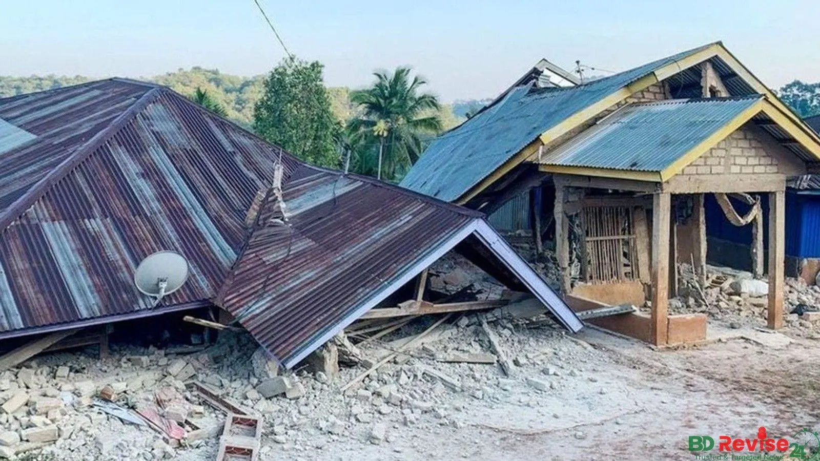 ইন্দোনেশিয়ায় ৭.৭ মাত্রার শক্তিশালী ভূমিকম্প, নিহত ২