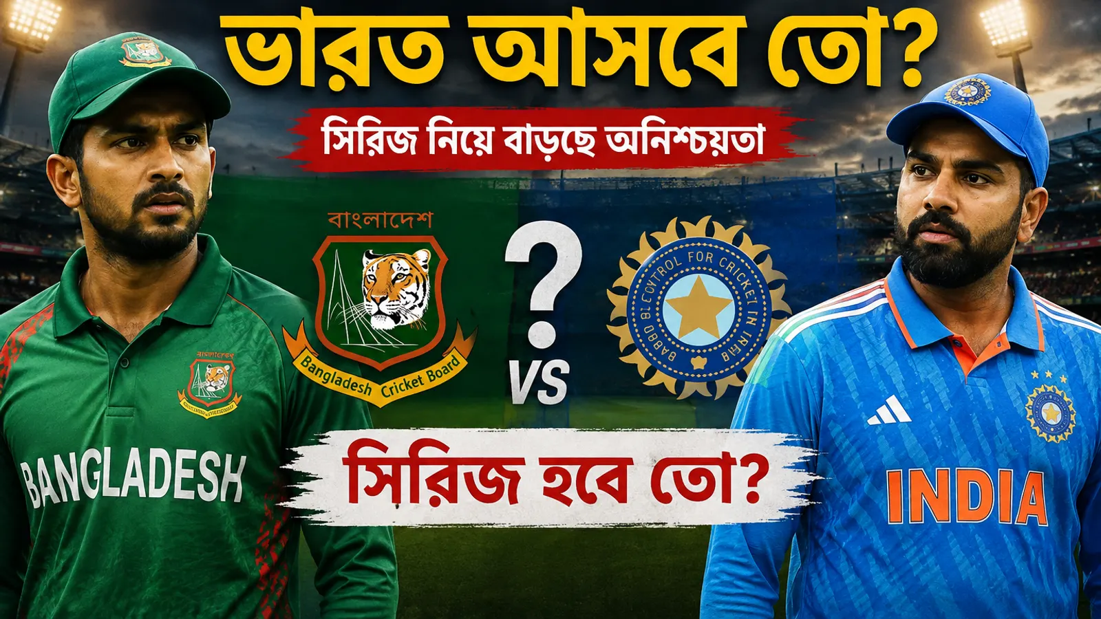 Will India come to Bangladesh in September? Uncertainty is increasing over the series