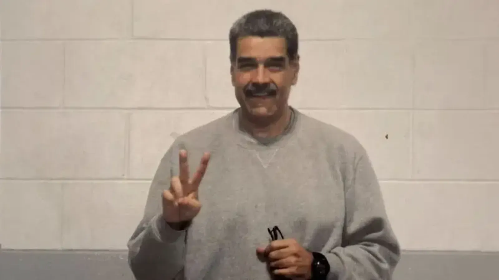 Nicholas Maduro Shares First Photos From US Detention in New York