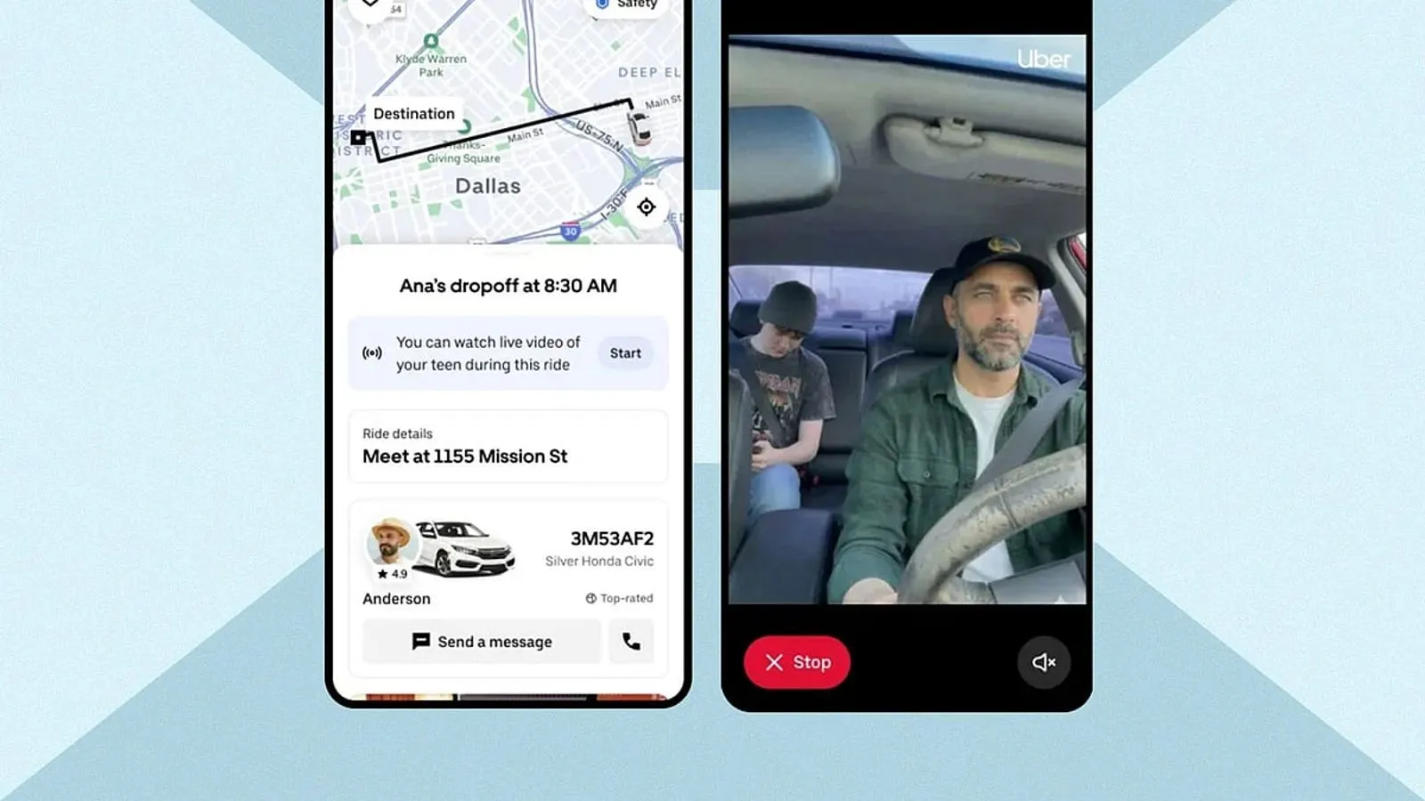 Uber introduces live video streaming to enhance teen passenger safety in the US