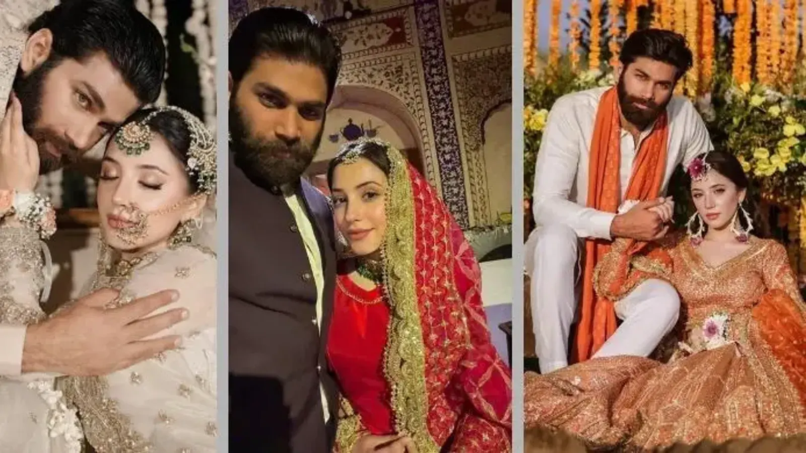 Pakistani Drama Stars Meherman Khan and Usman Javed in Wedding Shoot