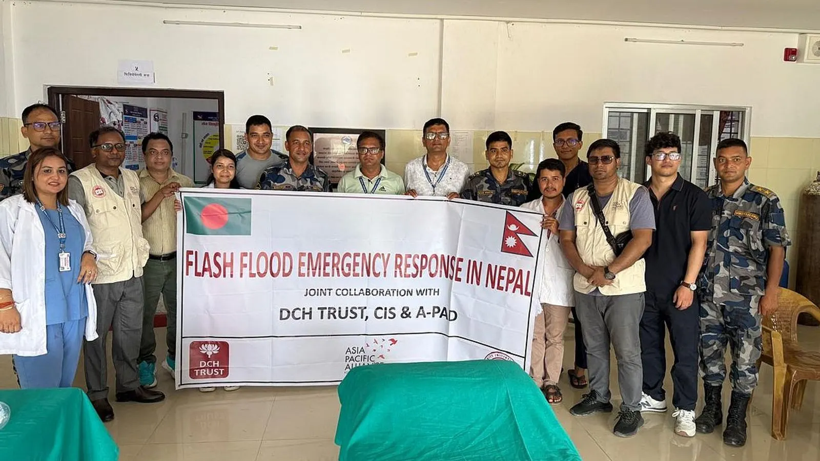 CIS and DCHT Deliver Relief Aid to Flood Victims in Nepal