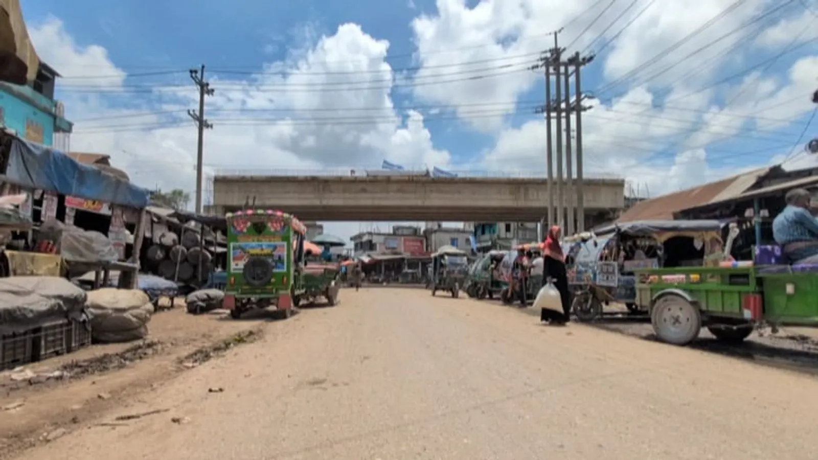 Dhamrai Flyover Construction Halted Due to Land Issues