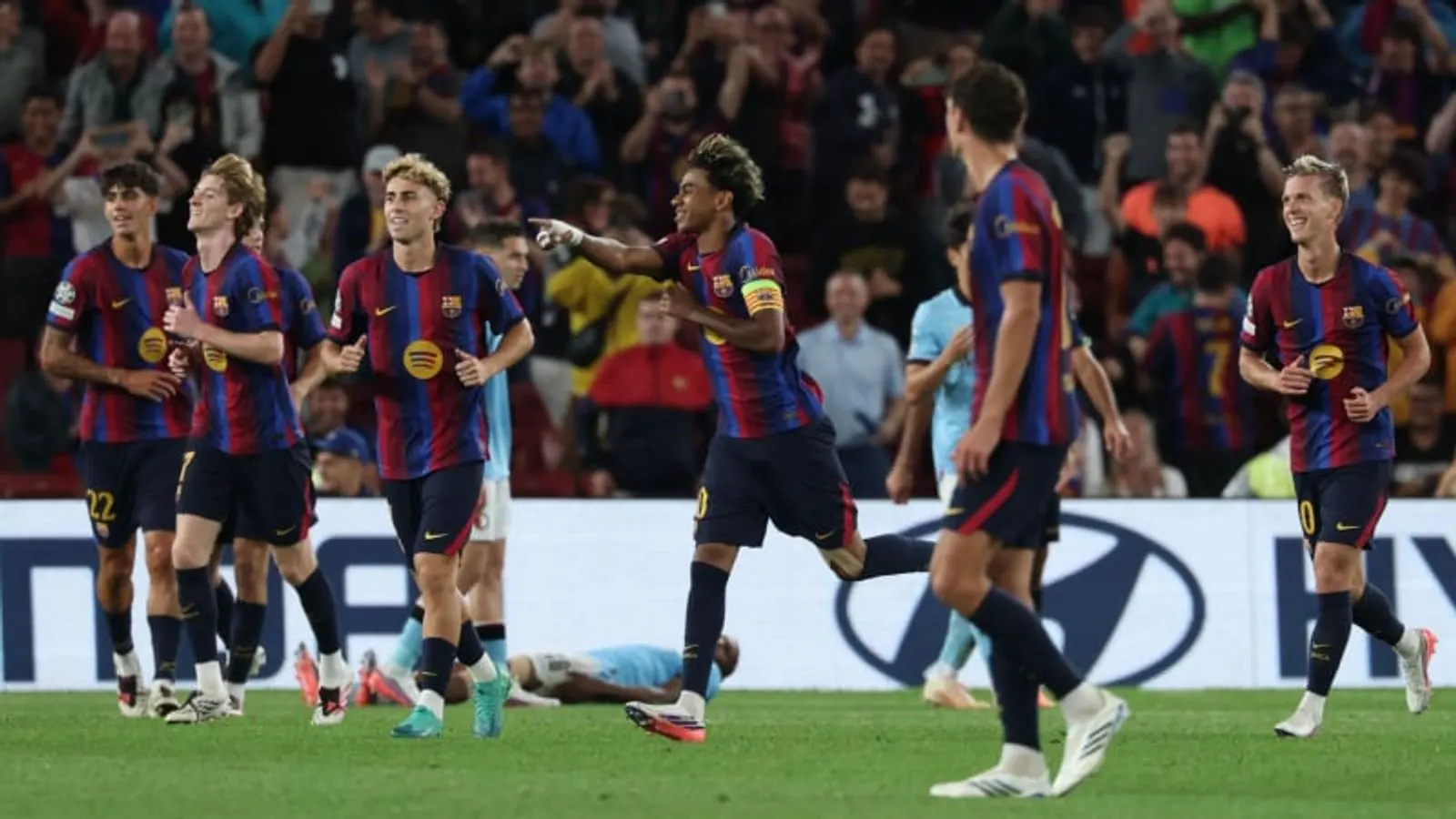Barcelona Crush Feyenoord 5-1 at Spotify Camp Nou
