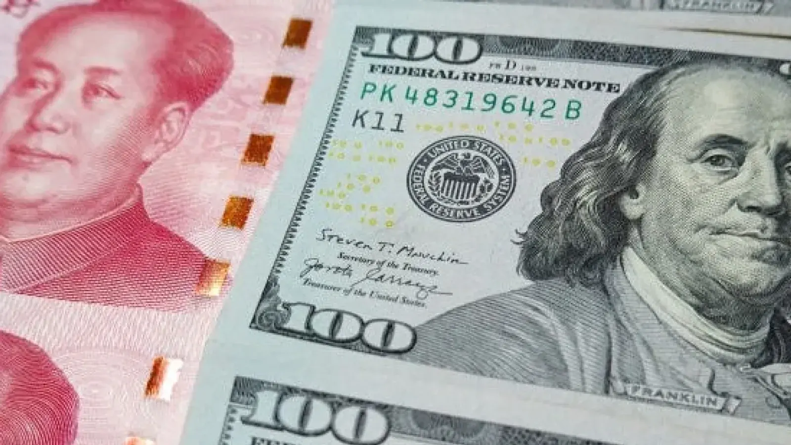 China's Renminbi Rises Three Pips Against US Dollar on Thursday