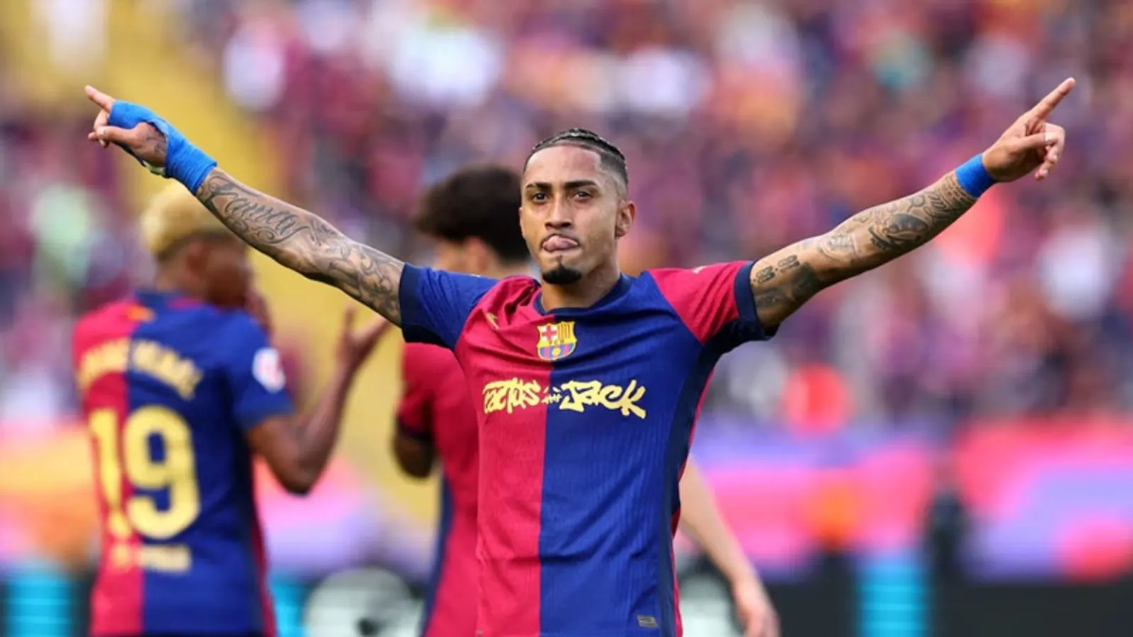 Raphinha Scores Eight Goals in Five Matches for Barcelona