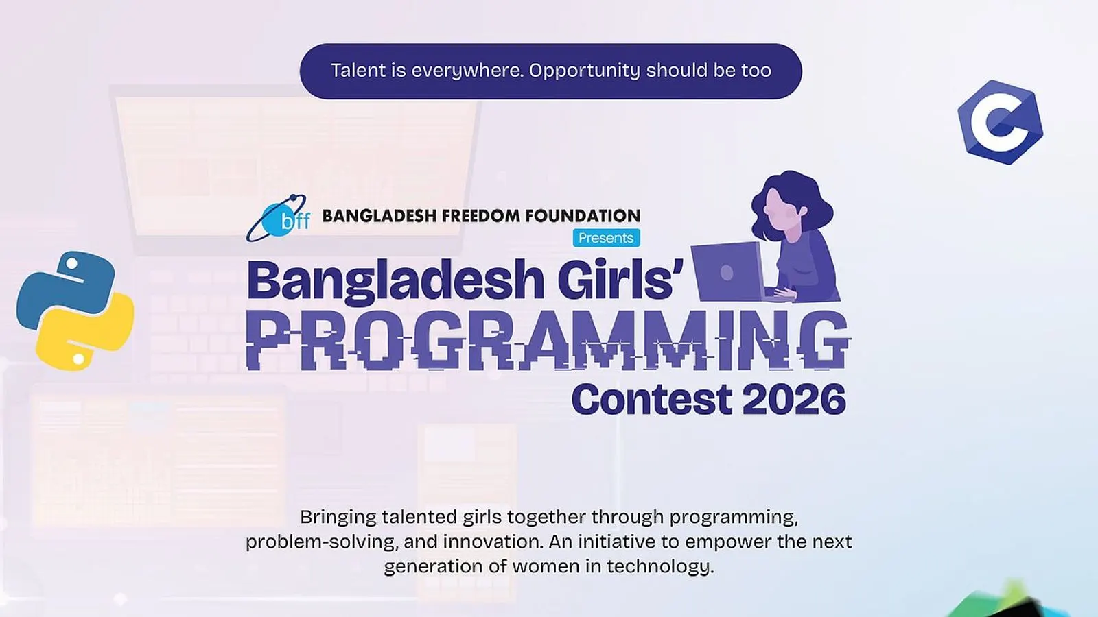Bangladesh Girls Programming Contest 2026 Kicks Off