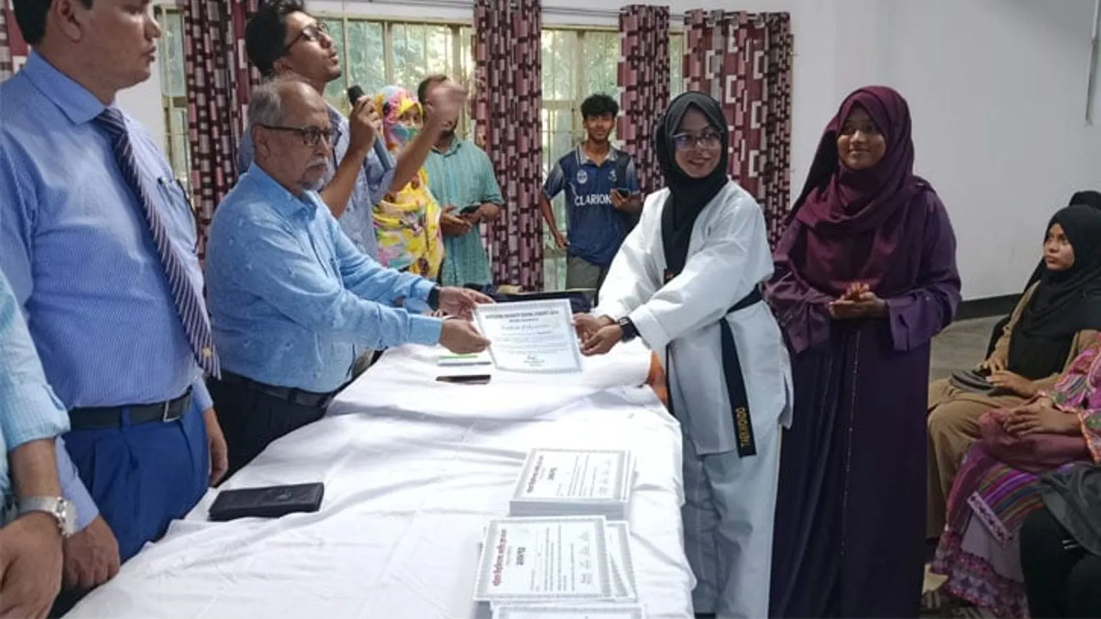 Chittagong University Holds Self-Defense Training for Female Students
