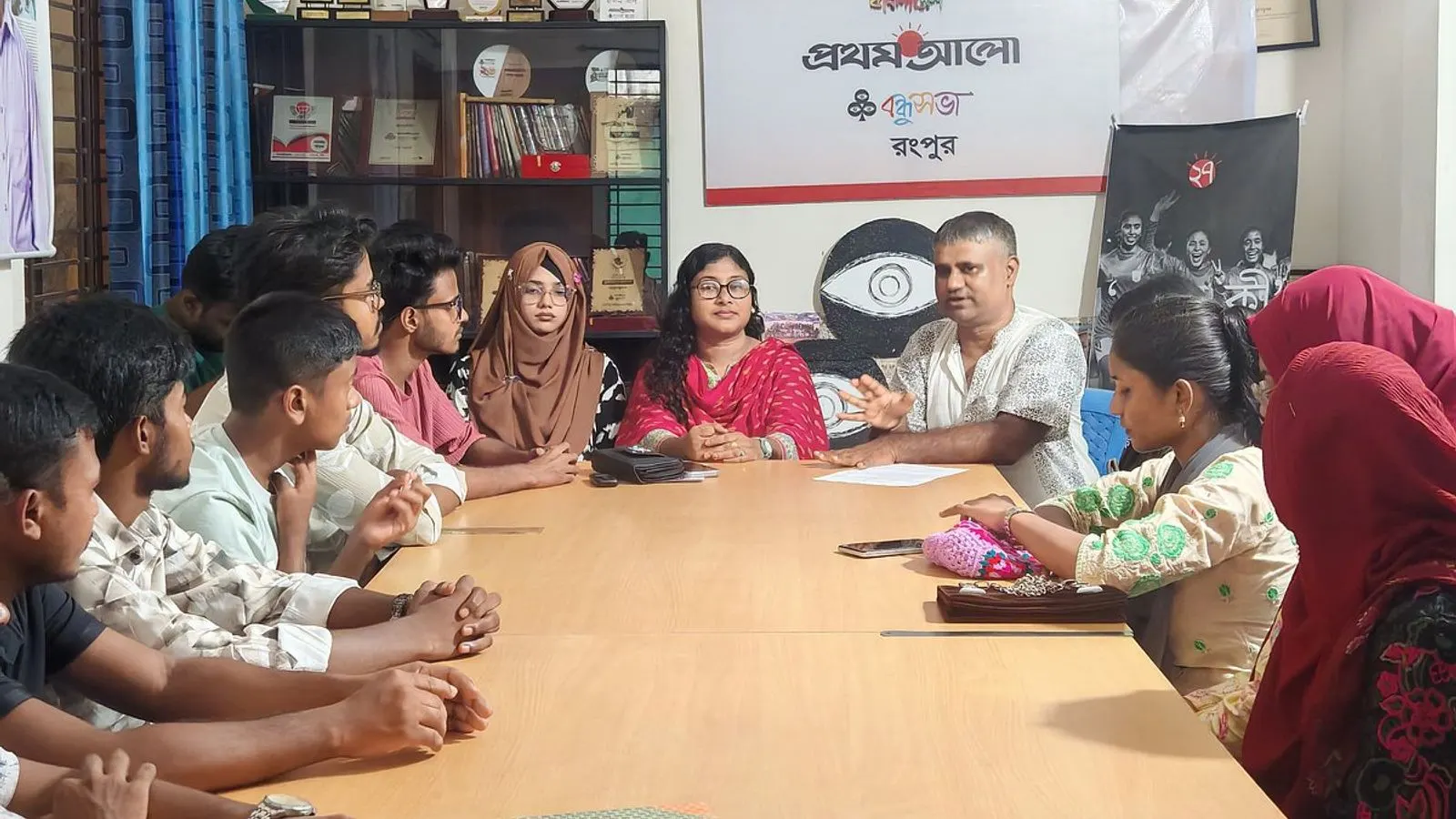 Rangpur Prothom Alo Bondhushabha Holds Organizational Meeting