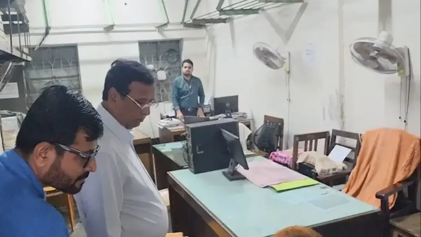DSCC Administrator Conducts Surprise Inspection and Eviction Drive