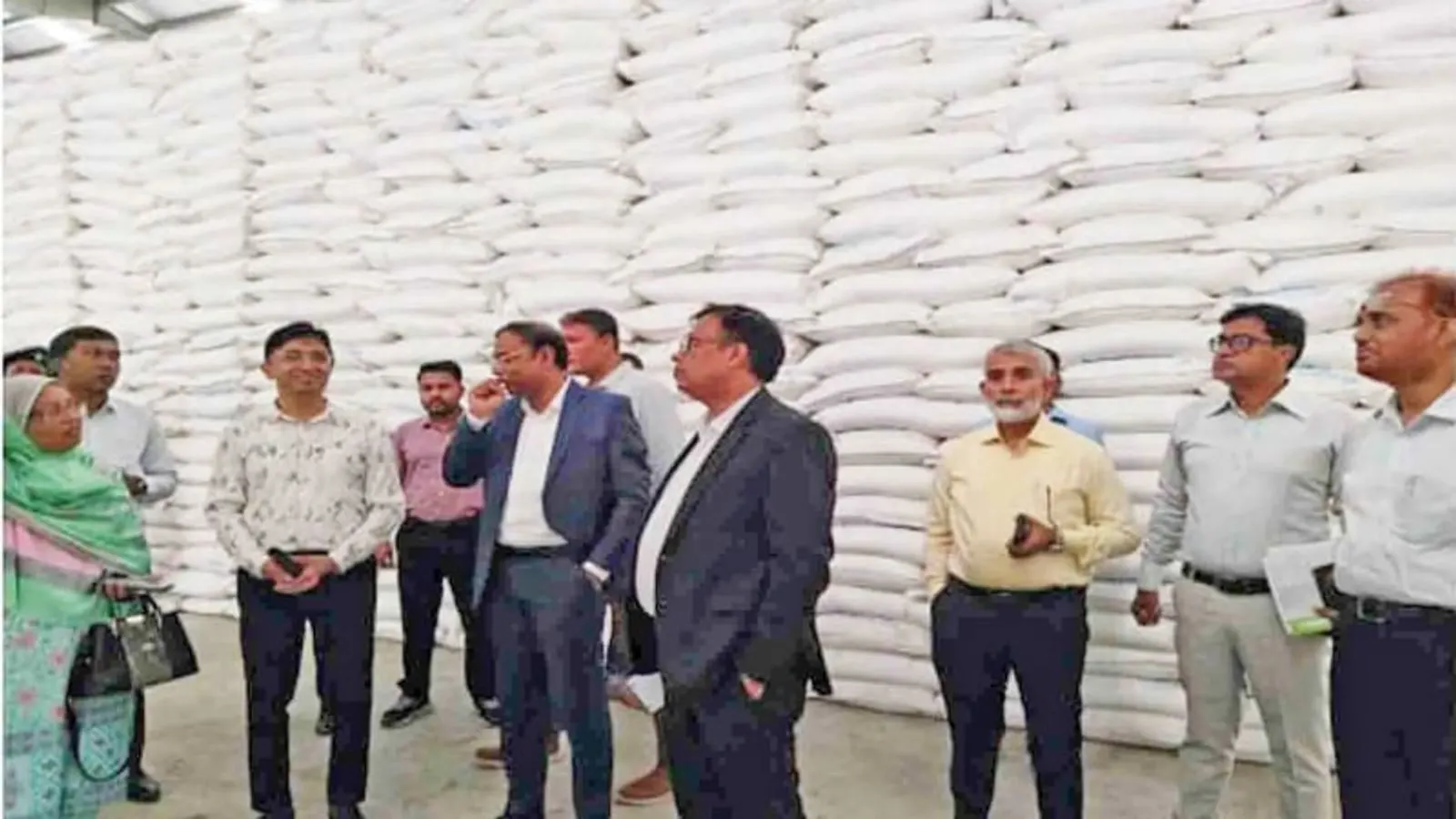 BCIC Chairman Inspects Warehouses, Confirms Adequate Urea Stock
