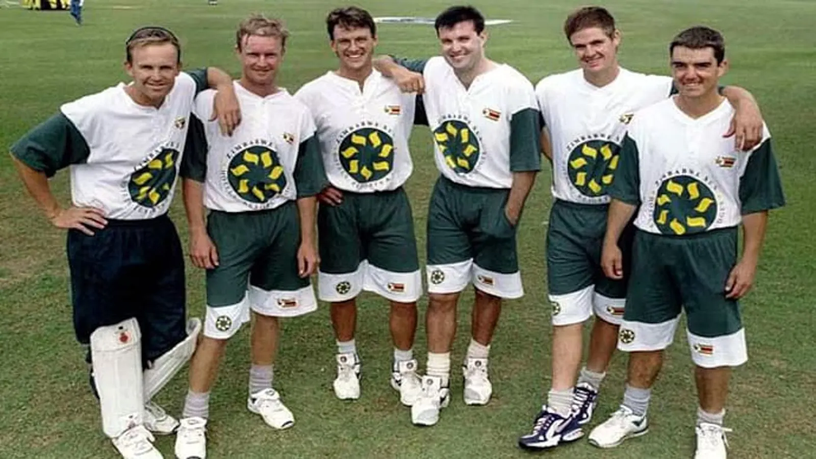 Zimbabwe's 1997 Test featuring three pairs of brothers