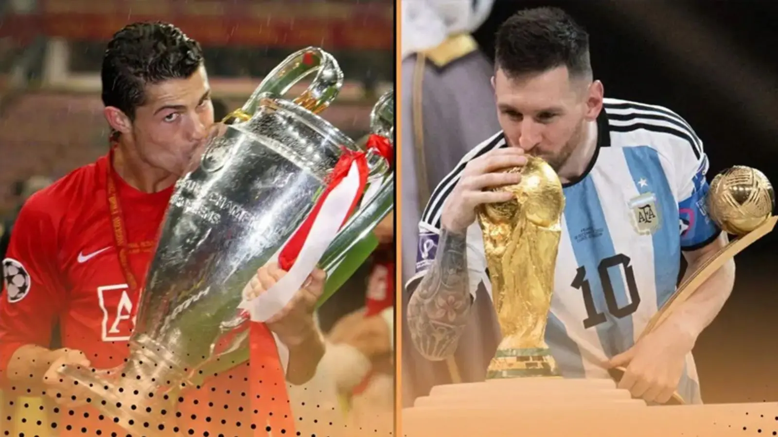 Lionel Messi and Cristiano Ronaldo Trophy Count Compared
