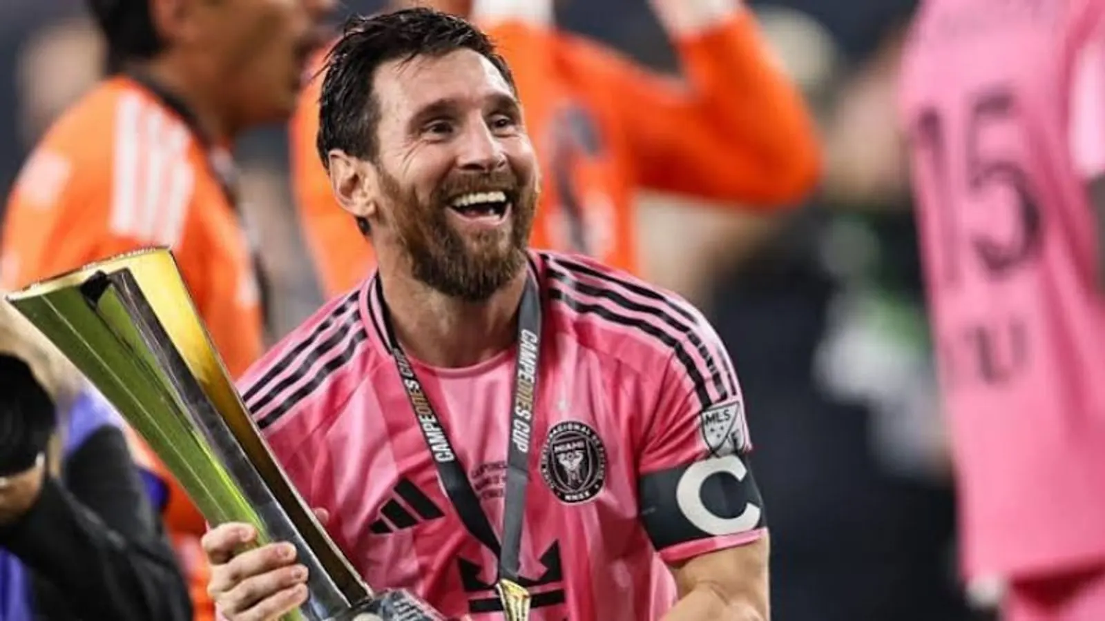 Inter Miami wins Campeones Cup as Lionel Messi scores 100th goal
